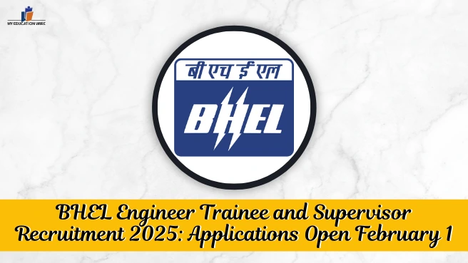 Engineer Trainee and Supervisor Jobs at BHEL