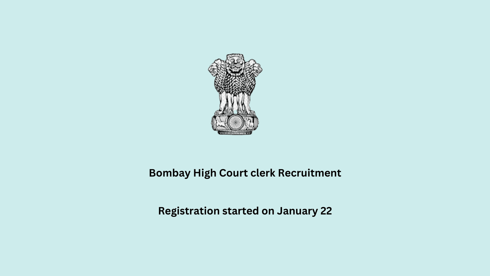 Bombay high Court Clerk Recruitment