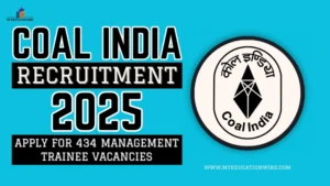 Coal India Management trainee requirement apply