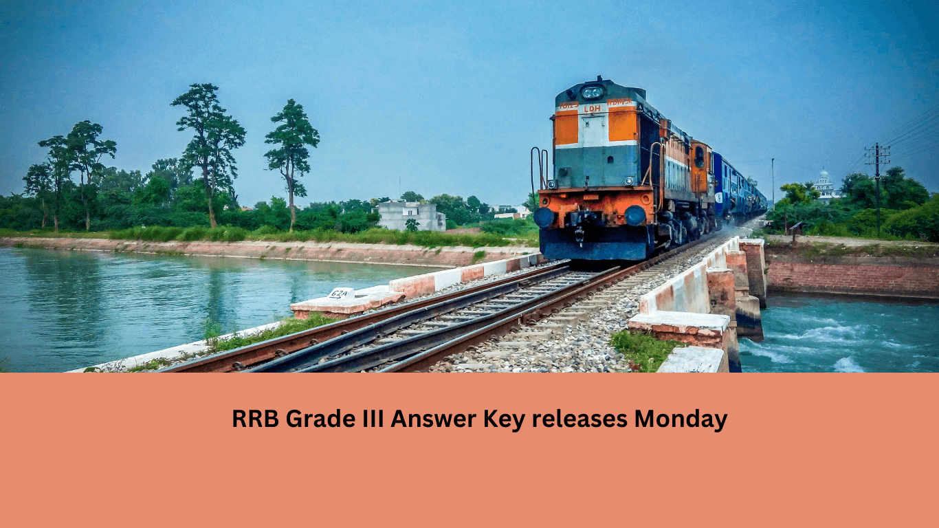 RRB Grade III Answer key releasing date