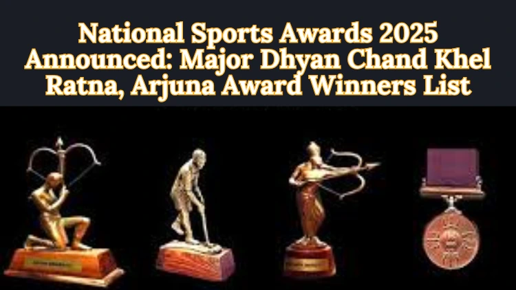 National Sports Awards 2025 announced check the list