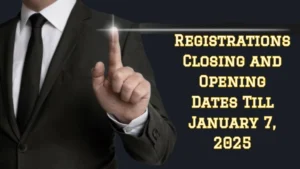 Check the closing window of various government exams