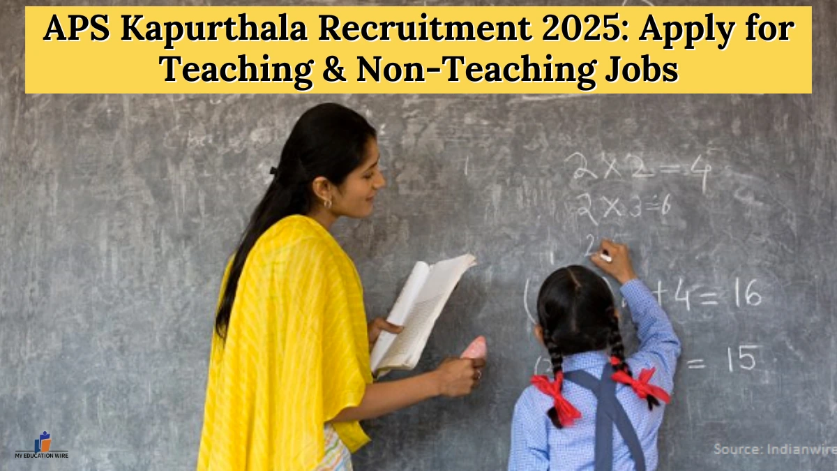 APS Kapurthala Recruitment 2025