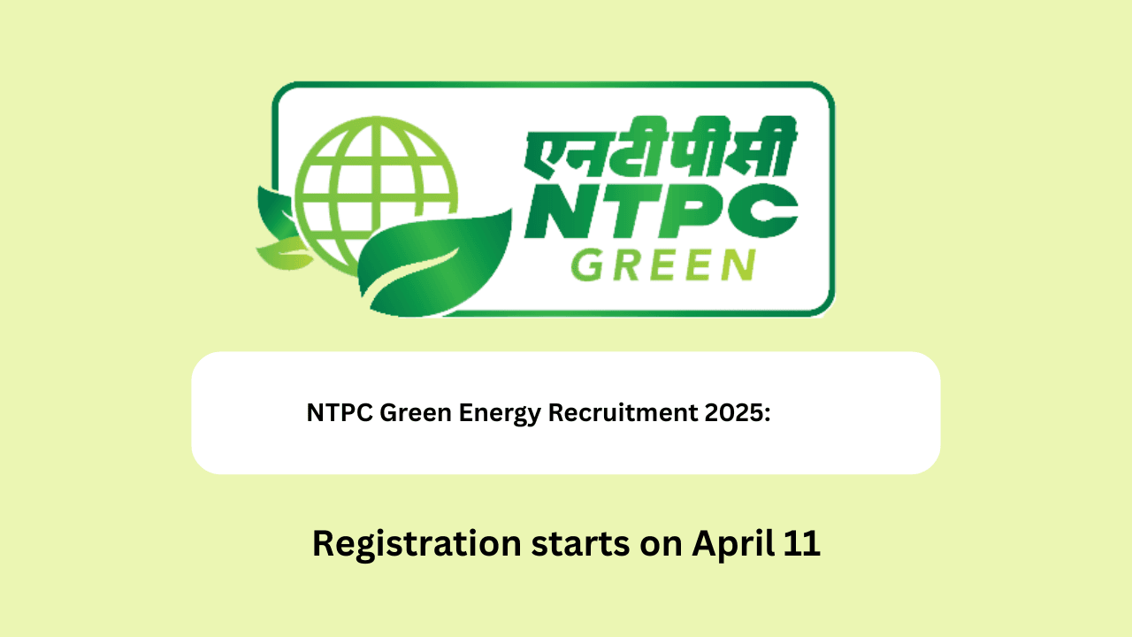 NTPC Green Energy Recruitment 2025: