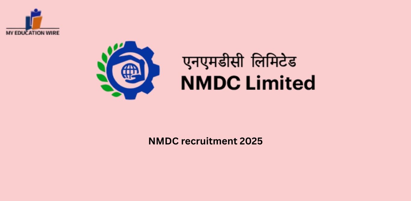 NMDC recruitment 2025