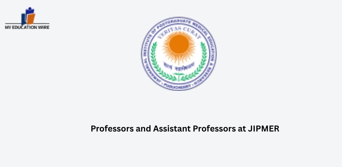 Professors and Assistant Professors at JIPMER