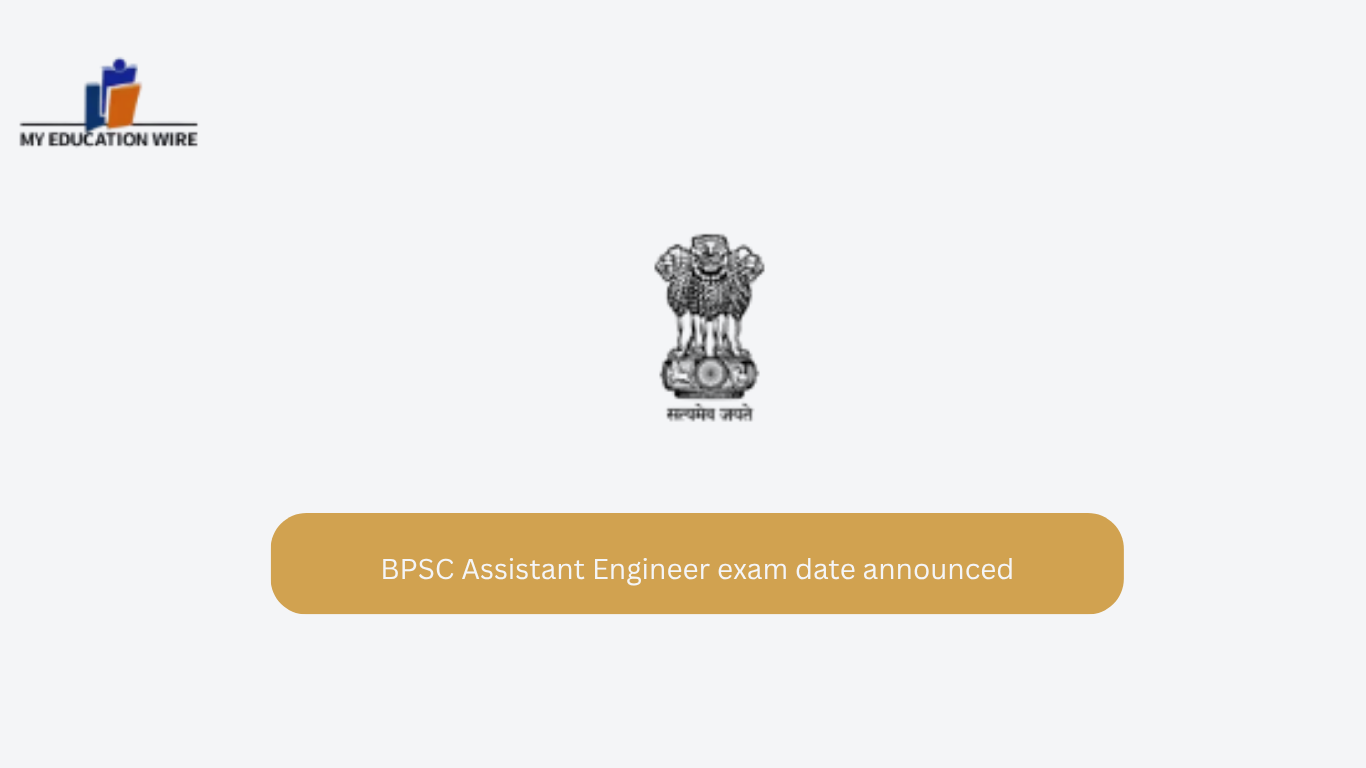 BPSC Assistant Engineer exam date announced