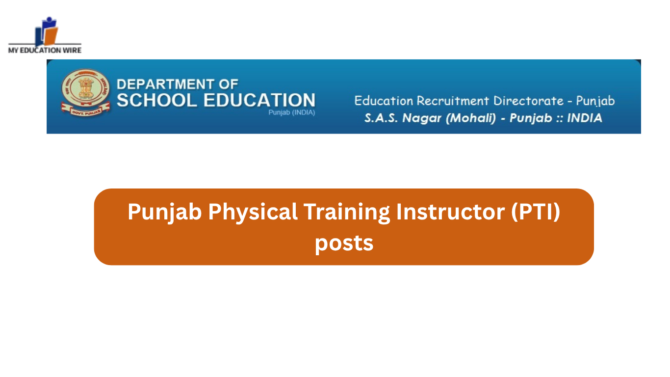 Punjab Physical Training Instructor posts