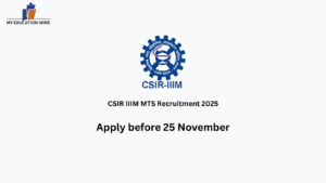 CSIR IIIM MTS Recruitment 2025