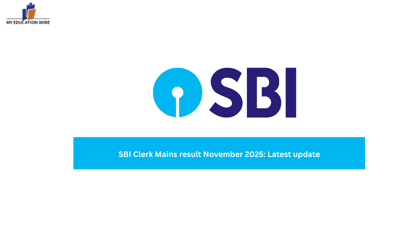 SBI Clerk Mains result November 2025: Latest update