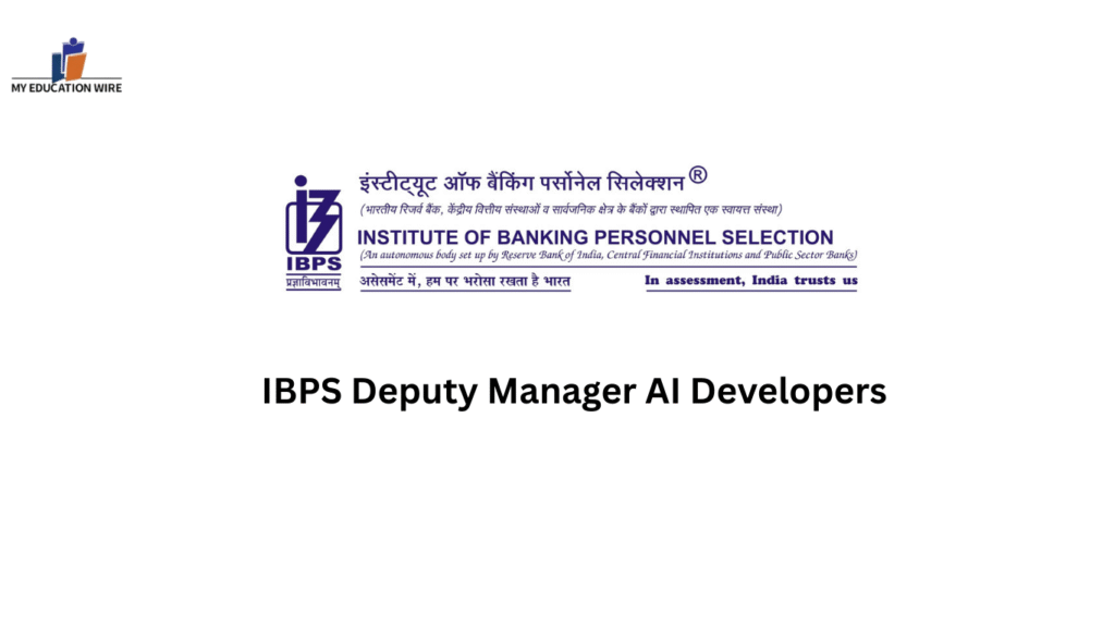 IBPS Deputy Manager AI Developers