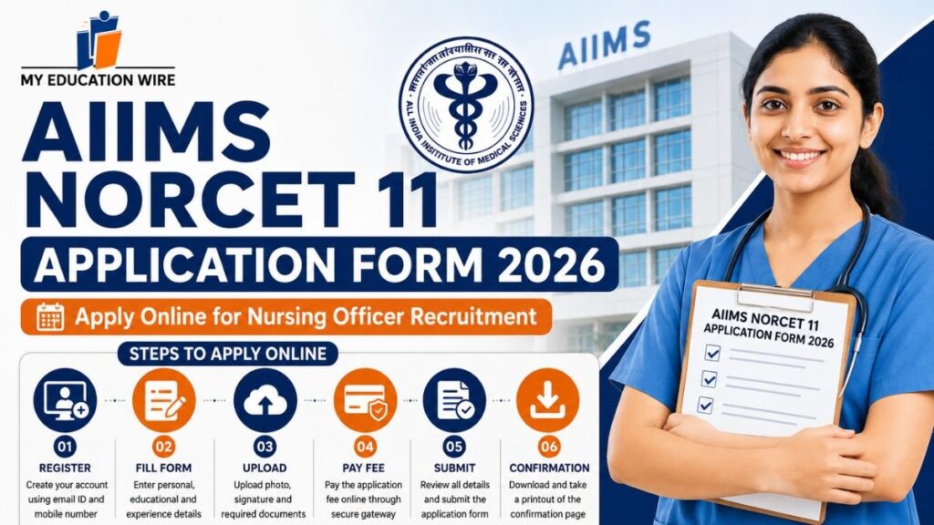 NORCET 11 Application Form