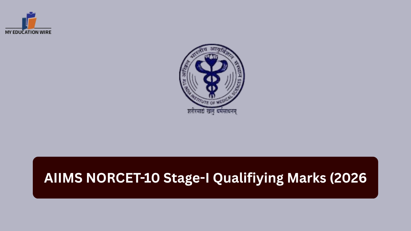 AIIMS NORCET-10 Stage-I Qualifiying Marks (2026