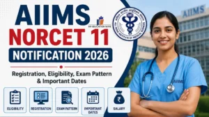 NORCET 11 Notification 2026
