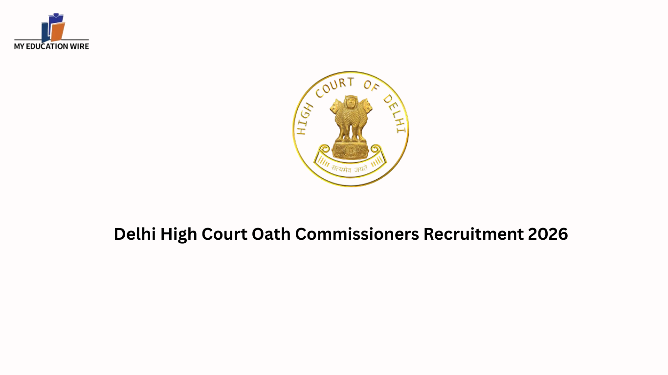 Delhi High Court Oath Commissioners Recruitment 2026