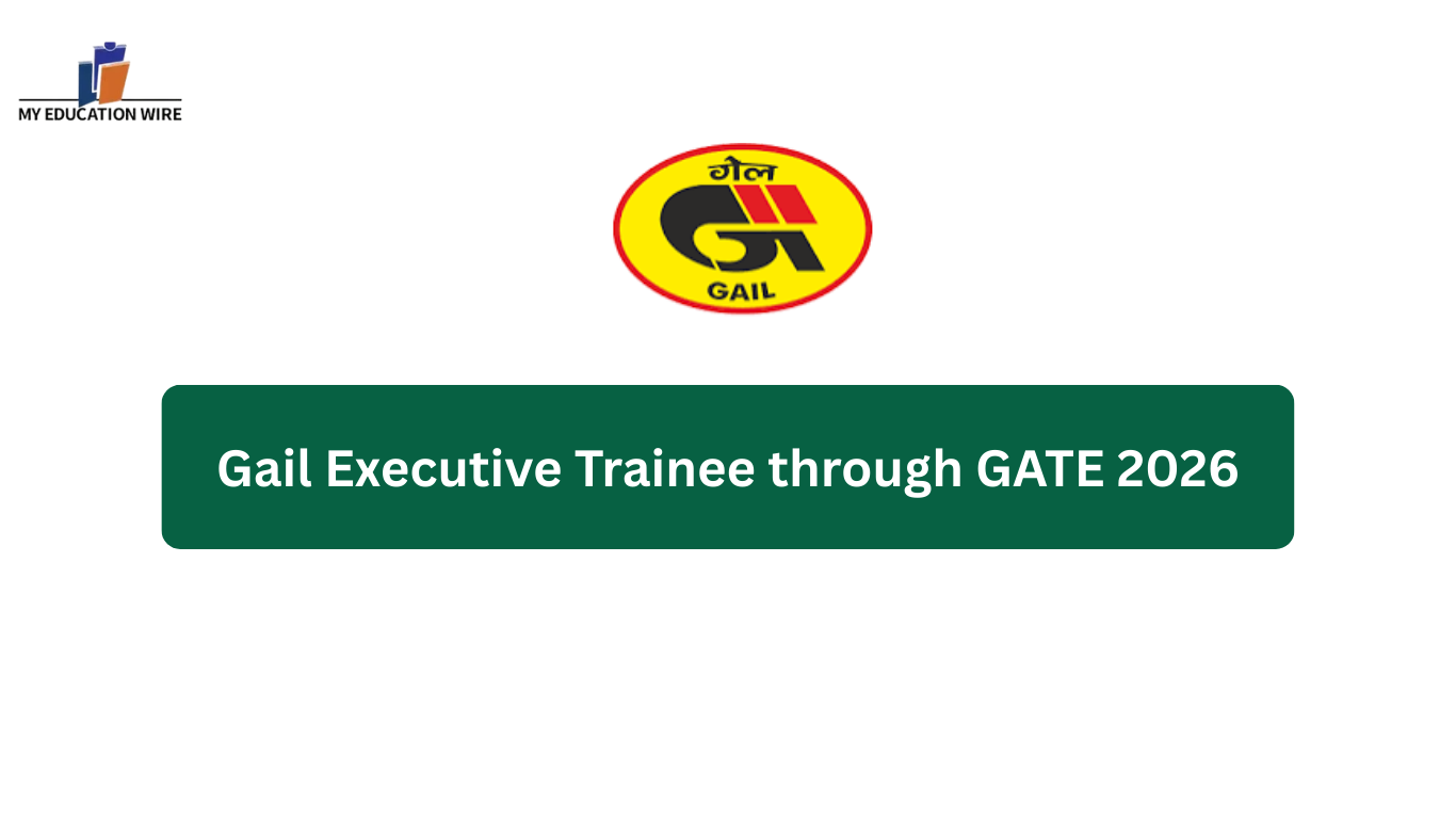 Gail Executive Trainee through GATE 2026
