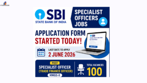 SBI Specialist Officer recruitment 2026