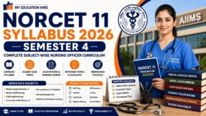 NORCET 11 Syllabus 2026 Semester 4