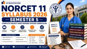 NORCET 11 Syllabus 2026 Semester 5