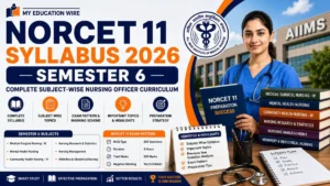 NORCET 11 Syllabus 2026 Semester 6