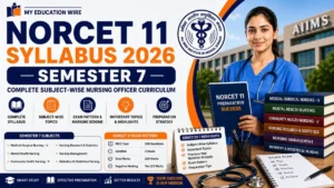 NORCET 11 Syllabus 2026 Semester 7