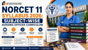 NORCET 11 syllabus 2026