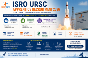 ISRO URSC Apprentice Recruitment 2026