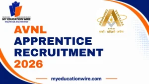 AVNL Apprentice Recruitment 2026