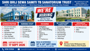 Brij Sewa Samiti TB Sanatorium Recruitment 2026