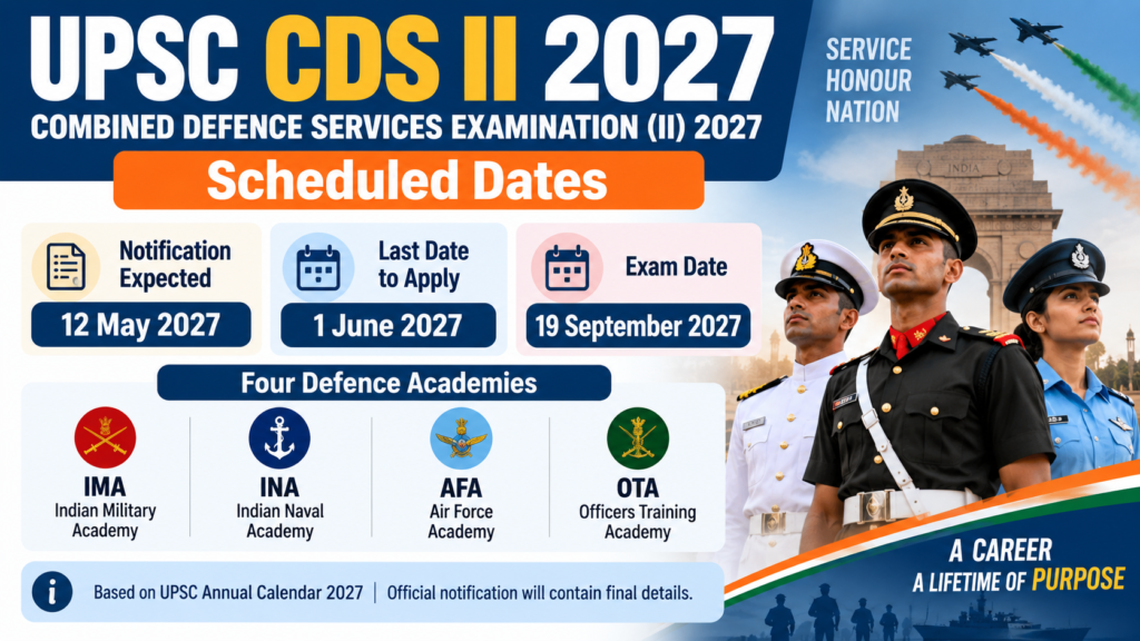 CDS 2 2027: Notification