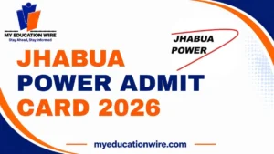 Jhabua Power Admit Card 2026