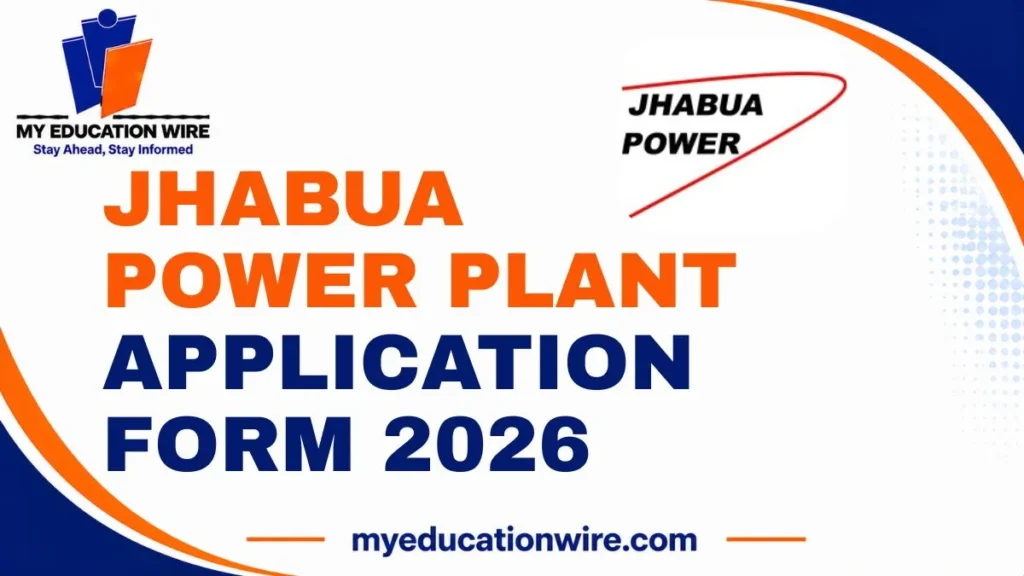 Jhabua Power Plant Application Form 2026
