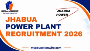 Jhabua Power Plant Recruitment 2026
