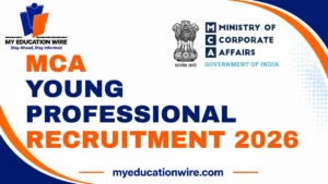 MCA Young Professional Recruitment 2026