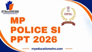 MP Police SI PPT 2026