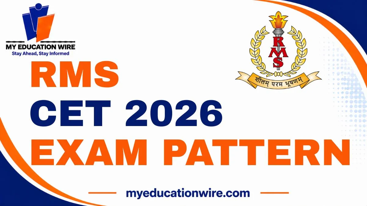 RMS CET 2026 Exam Pattern