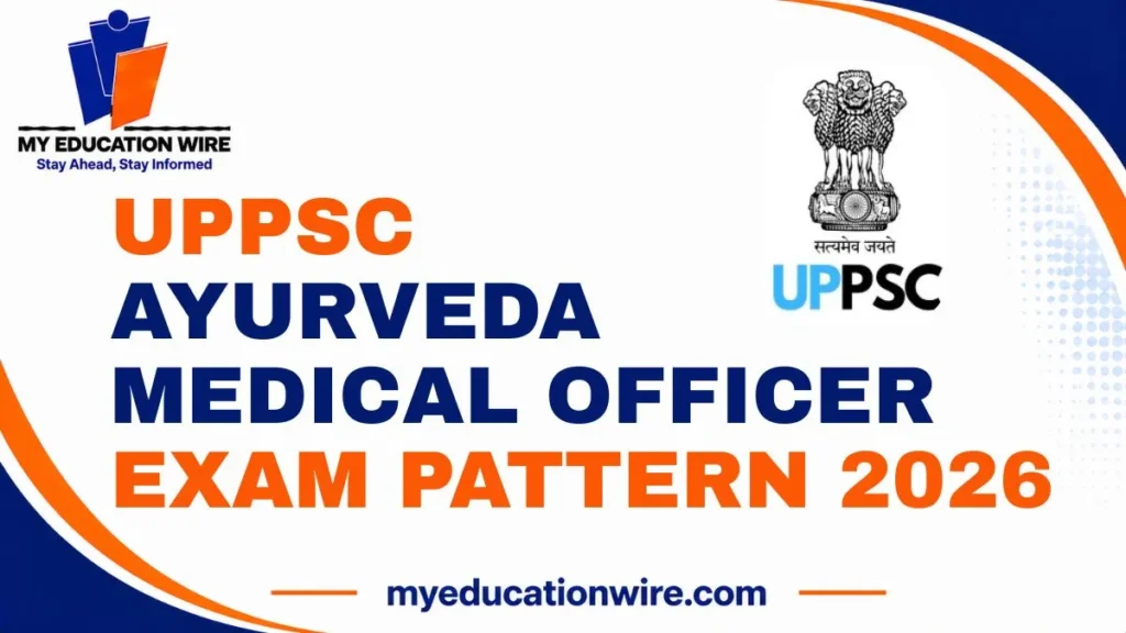 UPPSC Ayurveda Medical Officer Exam Pattern 2026
