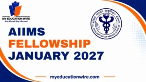 AIIMS Fellowship January 2027