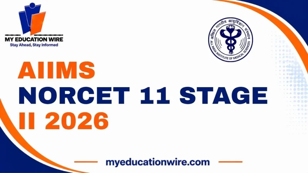 AIIMS NORCET 11 Stage II