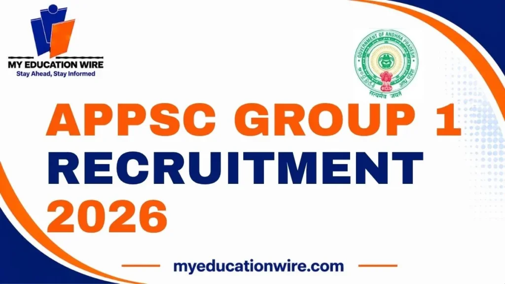 APPSC Group 1 Recruitment 2026