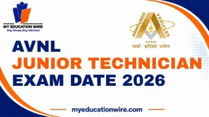 AVNL Junior Technician Exam Date 2026