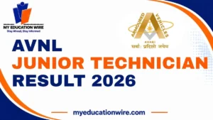 AVNL Junior Technician Result 2026