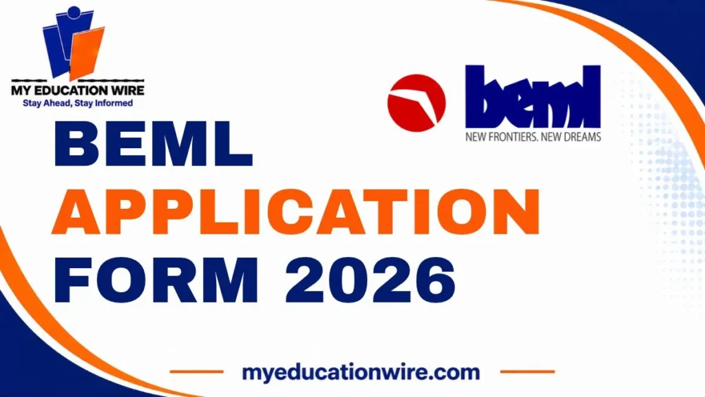 BEML Application Form 2026