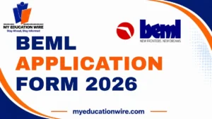 BEML Application Form 2026