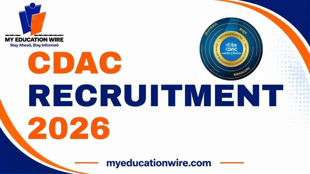 CDAC Recruitment 2026