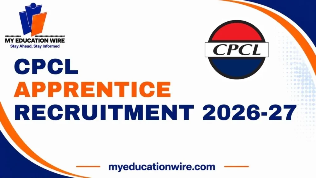 CPCL Apprentice Recruitment 2026
