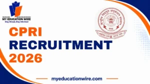 CPRI Recruitment 2026