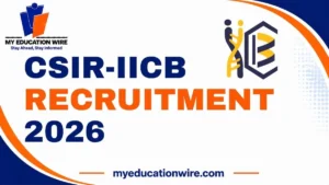CSIR-IICB Recruitment 2026