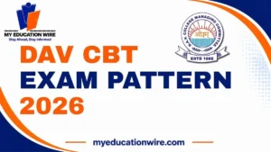 DAV CBT Exam Pattern 2026