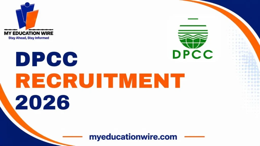 DPCC Recruitment 2026